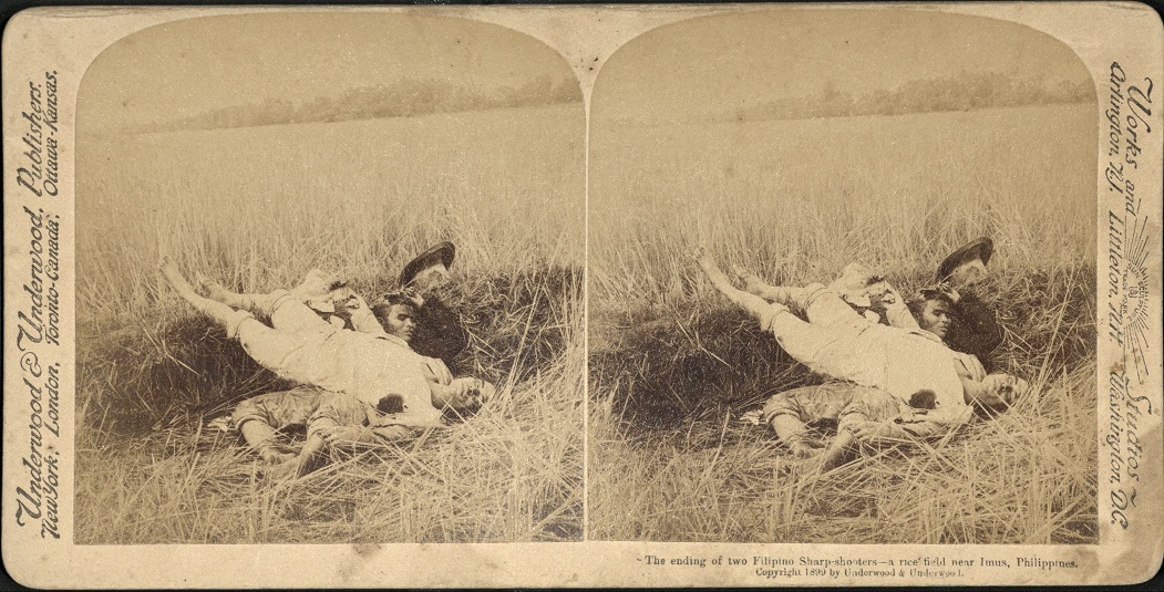 The ending of two Filipino Sharp-shooters – a rice field near Imus, Philippines.